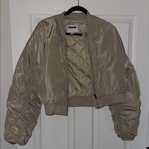 Nordstrom Olive Bomber Jacket